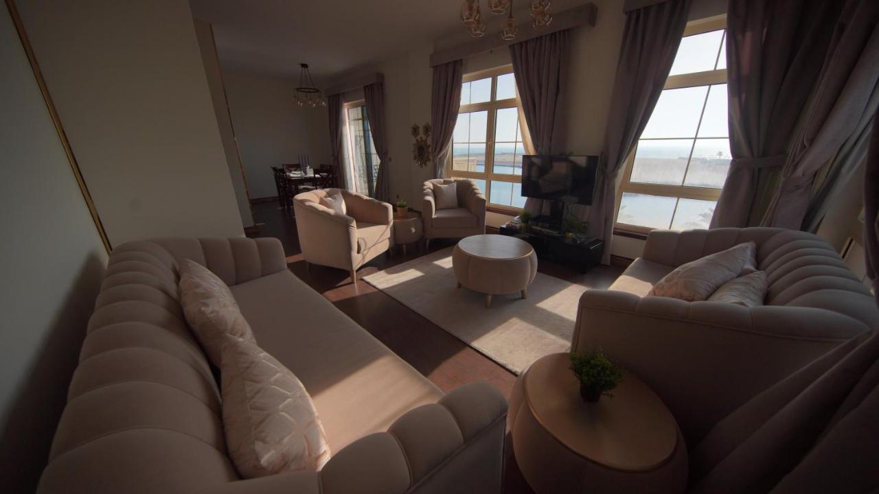 Marina Two Apartment 201 With Direct Sea View King Abdullah Economic City ภายนอก รูปภาพ